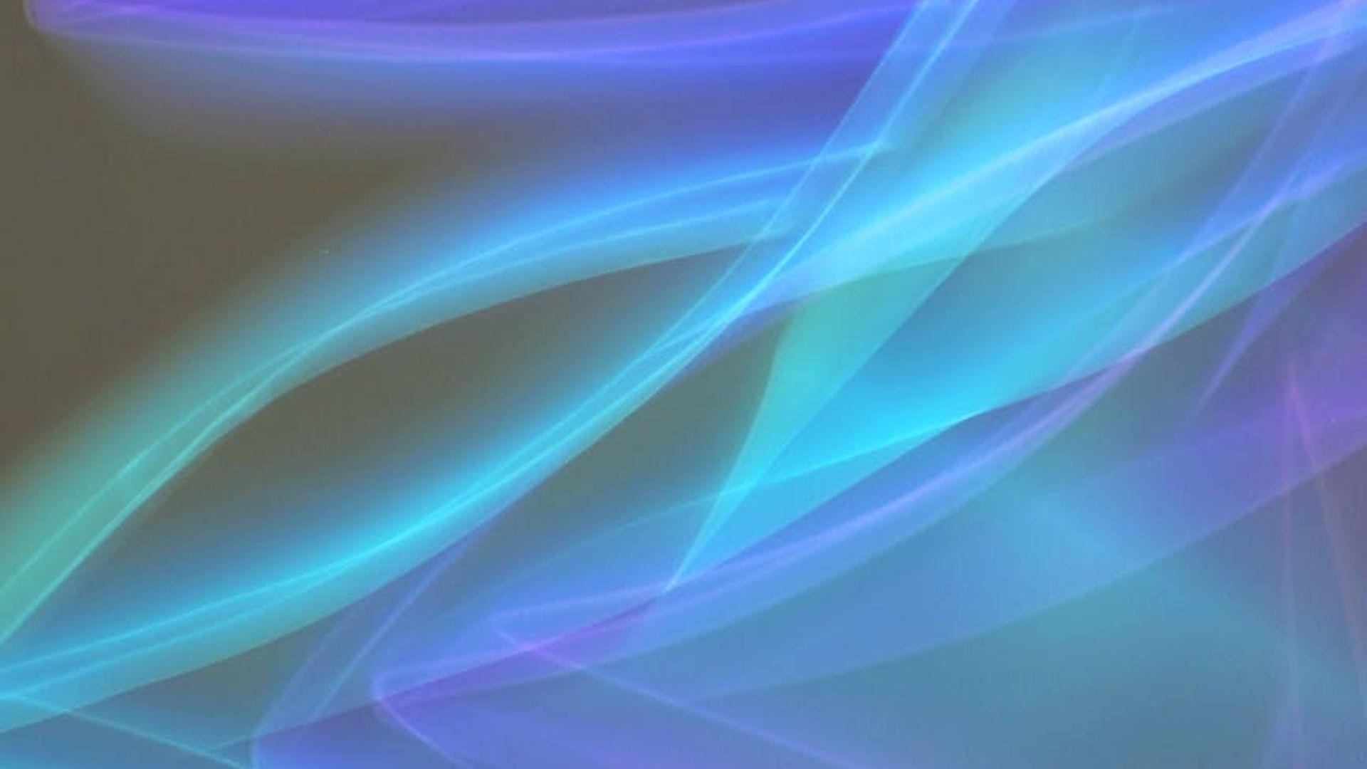 Abstract background with soft violet light waves